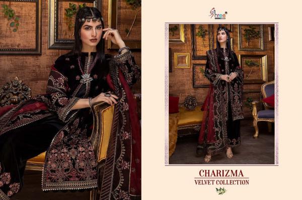 Shree Charizma Velvet Designer Collection Pakistani Salwar Suits